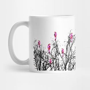 Red Birds Mug